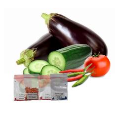 Jirifarm Hidroponik Paket Bibit Sayuran Buah 4 Macam