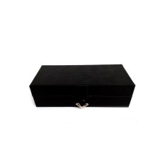 Jogja Craft Box Cincin Batu Akik - Ring Box Isi 10 - Hitam