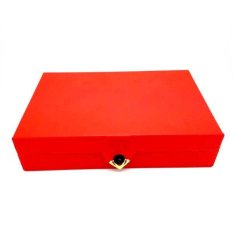 Jogja Craft Box Cincin Batu Akik – Ring Box Isi 24 Pcs – Merah
