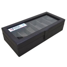 Jogja Craft Full Brown Glasses Box Organizer - Box Kacamata - Kotak Tempat Kacamata - Coklat