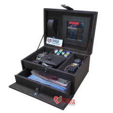 Jogja Craft Full Brown Jewelry Box / Tempat Perhiasan / Kotak Perhiasan dan Accesories - Coklat