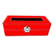 Jogja Craft Kotak Batu Akik / Box Cincin Batu Akik Kaca Jahit - Isi 10 Petak - Merah-Hitam