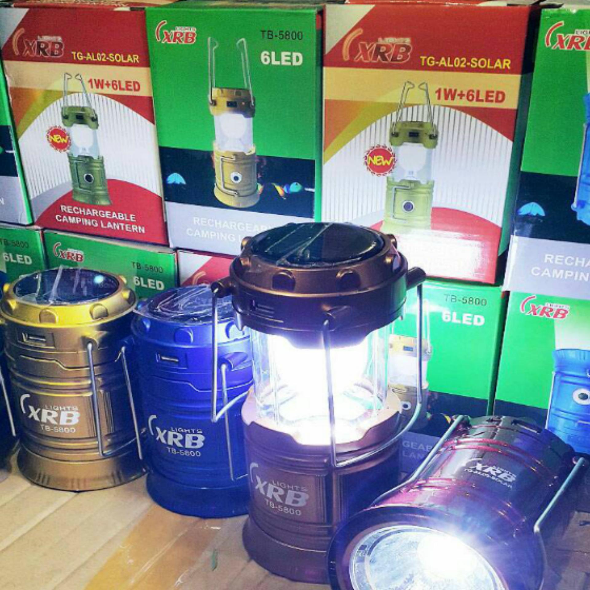Bandingkan Toko JP412 - Lampu Emergency Solar Lampu LED Camping Powerbank Senter sale - Hanya Rp120