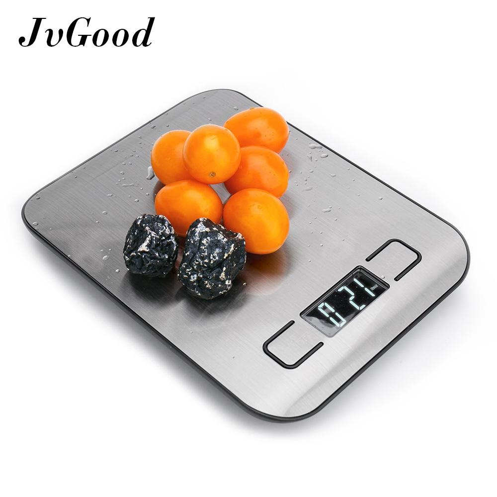 JvGood Timbangan Digital Dapur Timbangan Kue / Dapur Digital Kapasitas 11 lb 5 kg