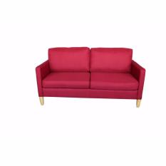 JYSK Sofa 2Seater Apus 165X81X84Cm Maroon Red - Free Delivery Khusus Jakarta