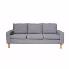 JYSK Sofa 3Seater Burkal 190X74X79Cm Grey - Free Delivery Khusus Jakarta