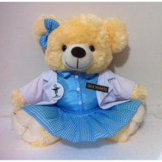 Kado ulang tahun Boneka Teddy bear Jumbo Profesi Perawat dan Bidan 50cm