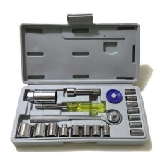 Kado Unik-- Kunci Sok 21 pcs Dus Mobil F1 / Kunci Sok / Perkakas Mobil / Perkakas Motor / Kunci Sok Murah / Kunci Sock