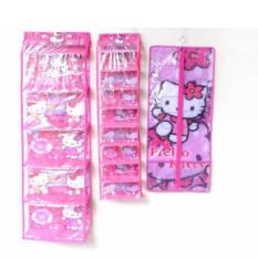 Kado Unik-- Paket Bundling Rak Gantung / Rak Tas+Rak Jilbab+Rak Sepatu / Rak Serbaguna / Rak Karakter / Rak Tas Gantung / Murah Rak Set 3 in 1 / Rak Gantung Susun