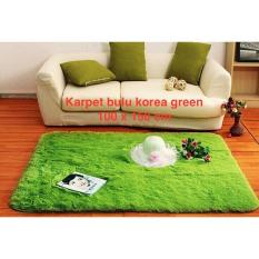 Karpet bulu halus korea alas bintik anti slip mutu ok
