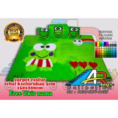 ar_toys karpet bulu rasfur keropi hijau muda