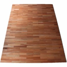 Karpet Kayu Meranti Polos 175cm x 250cm, Karpet Kayu Solid, Parket Kayu Lantai, Karpet Borneo Kalimantan, Alas Kayu, Tikar Kayu, Lampit Kayu