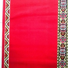 karpet musholla polos meteran warna merah MEDEENA