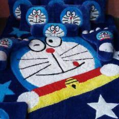 adzkia35 kasur karpet karakter doraemon fullset