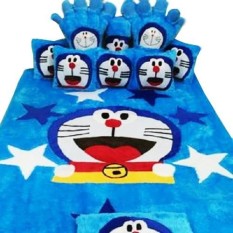 kasur karpet karakter doraemon full set