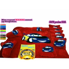 adzkia35 kasur karpet karakter mcquenn fullset
