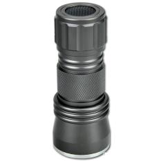 KAT Senter Mini UV Ultraviolet 21 LED Blacklight Invisible Marker Flashlight Torch - Hitam
