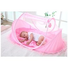 Kelambu Bayi 4in1 (Kelambu Kasur Bantal Musik) Anti Nyamuk 4 in 1 Baby Mosquito Net Nets