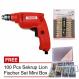 KENMASTER KM 603R Bor Listrik & BOSCH 10 Pcs Mata Bor Obeng PH 2 MK 01