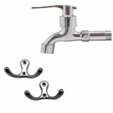 Kenmaster Kran Tembok Stang King Quatro & Kenmaster Hook Gantungan Baju Cab 2 Isi 2 pcs(1121)