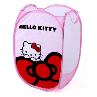 Keranjang Cucian Lipat Kartun Laundry Bag Hello Kitty Lazada Indonesia