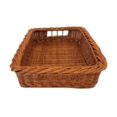Keranjang Persegi Panjang, Keranjang Rotan, Keranjang Aqua Gelas, Keranjang Parcel, Gift Hamper, Keranjang Anyaman Rotan, Storage Basket, Keranjang Alat Tulis