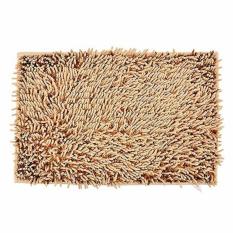 Homedepot Keset Cendol Bahan Microfiber Antislip - Coklat Muda