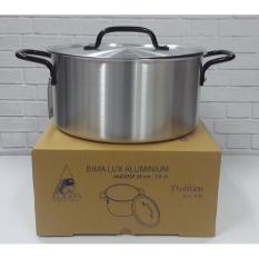 Kidstafun - BIMA PANCI ALUMINIUM SAUCEPOT 28CM 7-0 LITER MADE IN INDONESIA - A006 - Multicolor