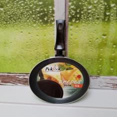 Kidstafun - MAKCOOK CREPES PAN 16 CM / FRYPAN DATAR TEFLON 16 CM HIJAU / MCOOK16 - Multicolor