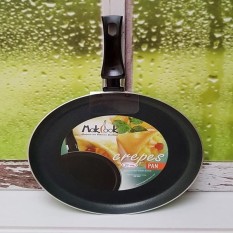 Kidstafun - MAKCOOK CREPES PAN 22 CM / FRYPAN DATAR TEFLON 22 CM HIJAU / MCOOK22 - Multicolor