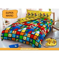 Kintakun Dluxe Sprei Uk.120 x 200 Motif Super Mario