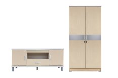 Kirana Lemari Pakaian 2 Pintu LP 2 Manhattan WO - BF 845 WO