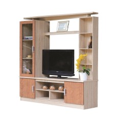 Kirana Lemari Meja TV - Buffet Brooklyn Cream