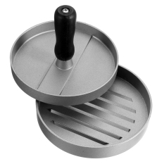 Dapur Hamburger Daging Burger Cetak Pres Pembuat Mesin Penumbuk Logam 12 Cm/4.8 Inci
