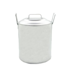 Kiwi Panci Tong Air Stainless Steel Kapasitas 18 Liter - Perak