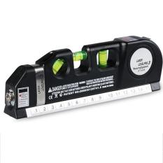 Kobwa Serba Guna Laser Horizontal/Vertikal Silang-Tali Laser Measure Tali dengan 8 Ft Measure Tape Penggaris Disesuaikan penguasa Standar dan Metrik-Internasional