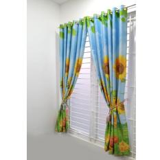 KONG GORDEN MURAH HP 826 BIRU 12 LUBANG L 100CM T 230CM 1 LEMBAR TANPA PONY
