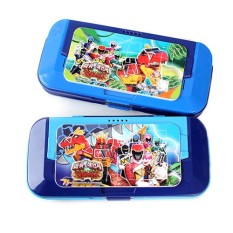 Korea imports positive article superman war brigade monster the electricity fight brigade child multi-function composite picture pencil case writing case - intl