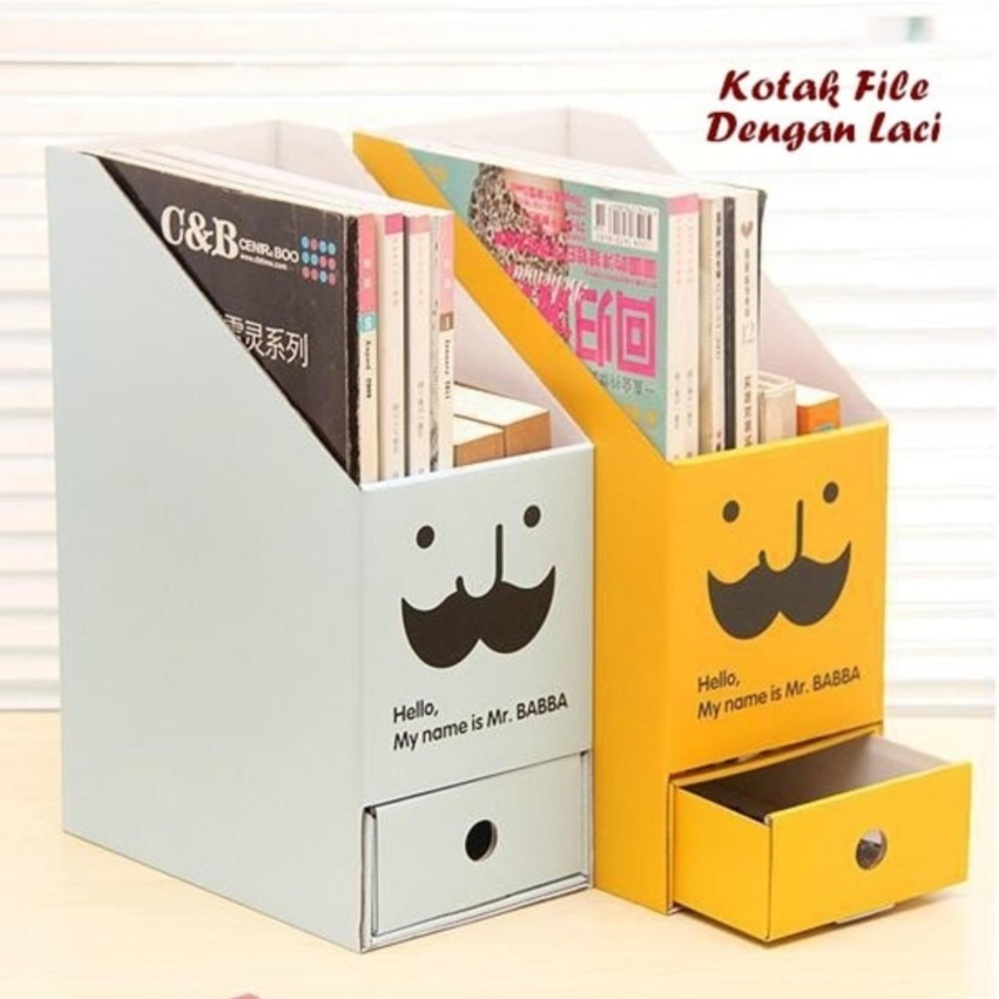 Kotak File Dengan Laci (Bisa utk tempat file, buku,majalah) Kotak File Dengan Laci (Bisa utk tempat file, buku,majalah)