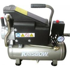 Krisbow Kompresor Angin Listrik 1HP-8Liter (Hanya Pengiriman Jabodetabek, Jabar saja)