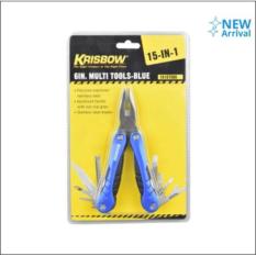 KRISBOW MULTI TOOLS 15 IN 1 - BIRU