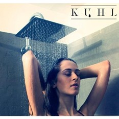 Kuhl 12 Inch Stainless Steel Shower Head Stylish dan Mudah Dipasang Showerhead dengan Adjustable Nosel Silikon untuk Cakupan Penuh Menghemat Lebih Banyak Air dengan Setiap Shower-Intl