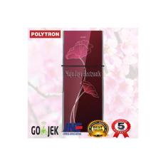 Kulkas 2 Pintu Polytron 21 BG Belezza No Frost ( tanpa bunga es)