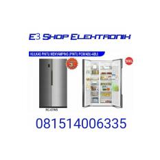 Kulkas Side by Side GEA RC 67WS / 2 pintu / SUPER MURAH