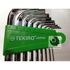 kunci l set Tekiro kunci L set Panjang uk. 2-10 mm ORIGINAL