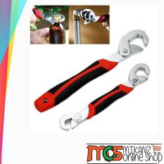 Kunci Pas Serbaguna Pengencang Dan Pembuka Sekrup Baut Mur / Kunci Inggris Snap N Grip 1 Set 2 Pcs