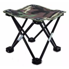 Kursi Lipat Ringan Santai Camping Mancing Piknik Travel Mini Folding Chair