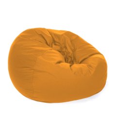Kursi santai Bean Bag Oval - Orange (Cover only) / bean bag murah / kursi pantai