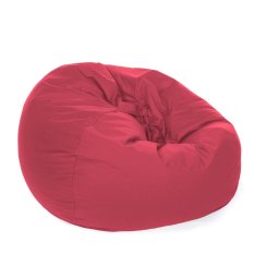 Kursi santai Bean Bag Oval - Pink (Cover only) / bean bag murah / kursi pantai