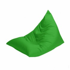 Kursi santai bean bag triangel - Lime (Cover only) / kursi pantai / sofa